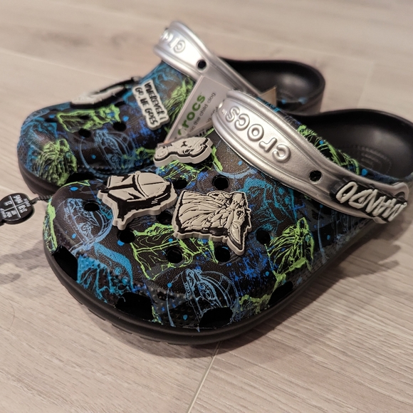 CROCS Shoes Disney Star Wars Mandalorian Crocs Jibbitz Poshmark